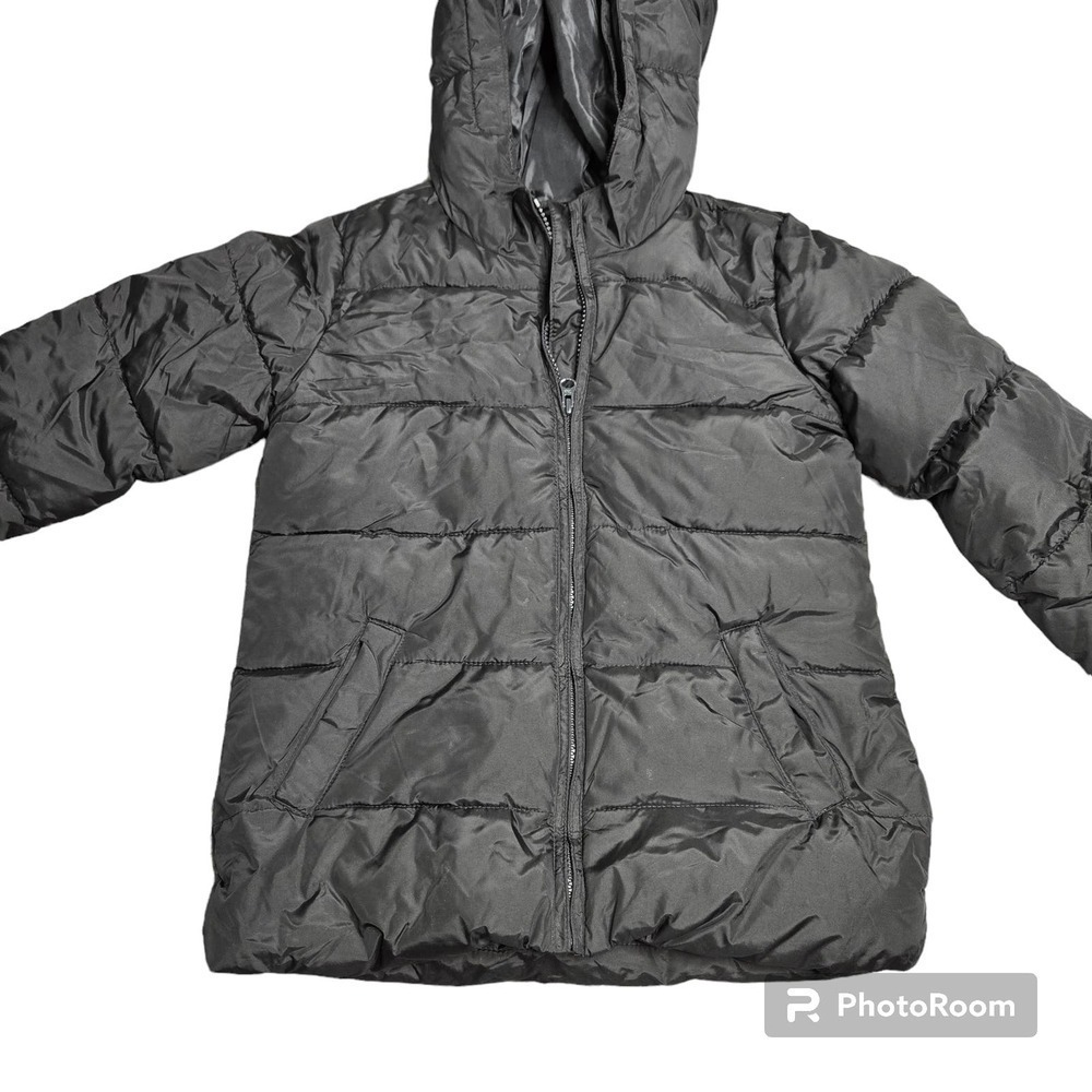 Gap Boys Black Puffer Jacket - Picture 4 of 5